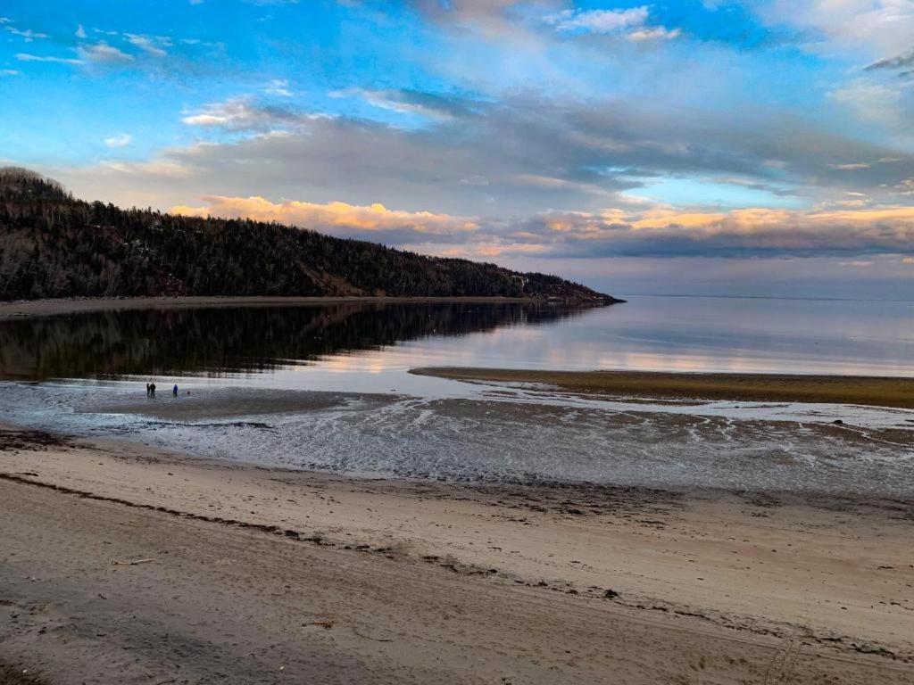 Motel De L'Anse A L'Eau Tadoussac Eksteriør bilde